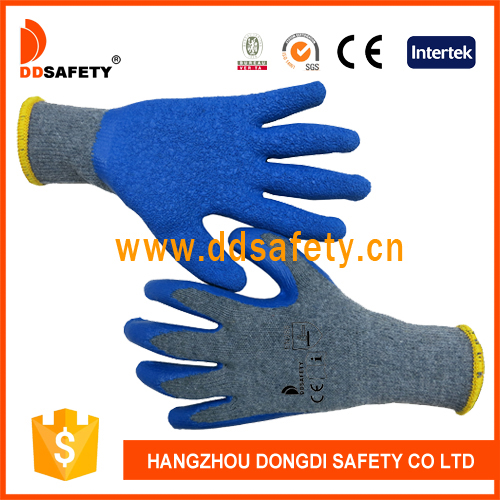 Knitted with latex glove Knitted with latex glove